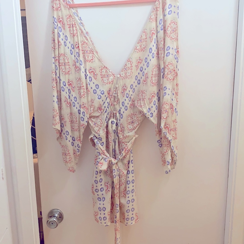 Kimono style romper